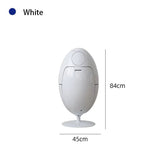 Homelements Dinosaur Egg Wastebin Storage Bucket Creative Floor Ornament for Home Environmentally